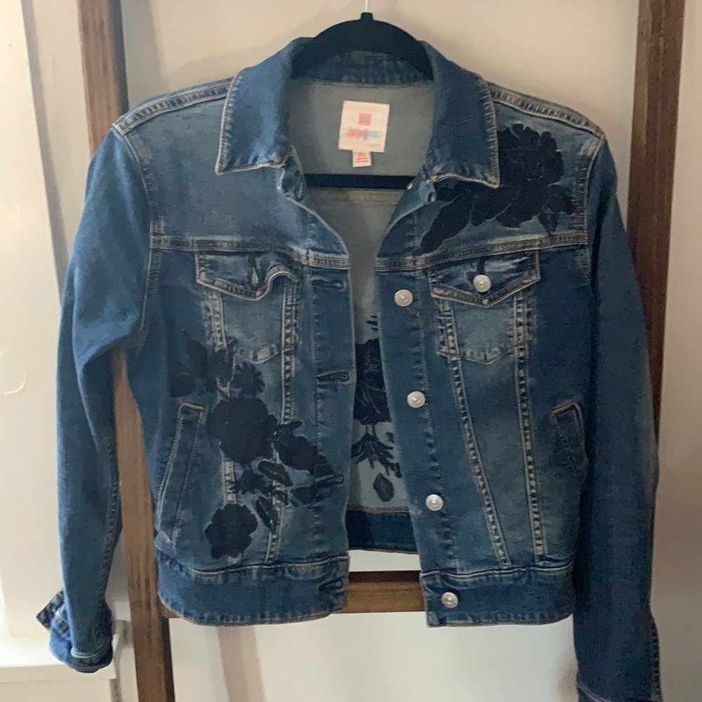 Embroidered Jean Jacket